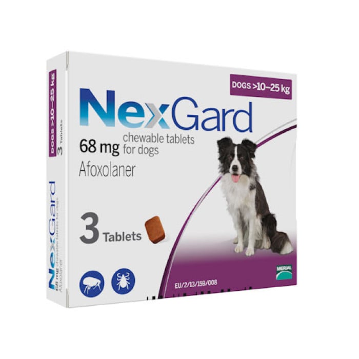 NexGard (НексГард) L таблетки п\п для собак від 10 до 25кг.