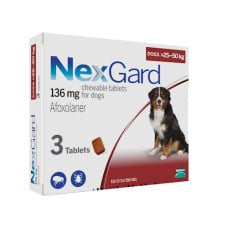 NexGard (НексГард) XL таблетки п\п для собак від 25 до 50кг.
