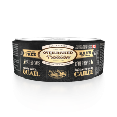 Oven-Baked Tradition беззерновой паштет для кошек со свежим мясом перепелки