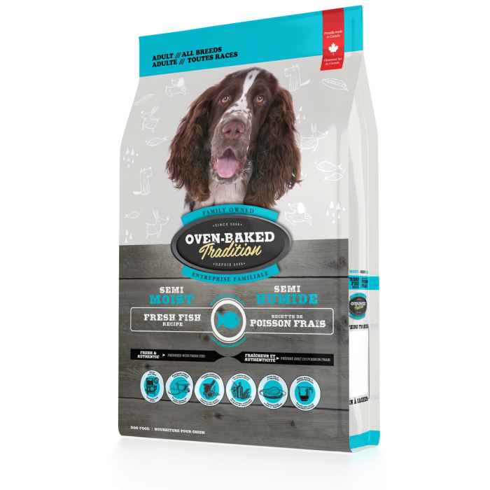 Oven-Baked Tradition полувлажный корм для собак с мясом рыбы 9,07кг.