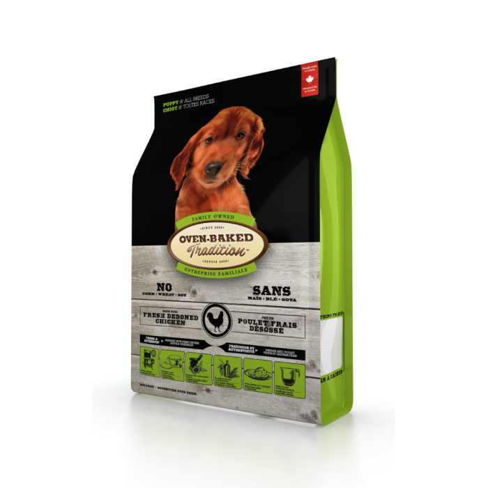 Oven-Baked Tradition сухой корм для щенков со свежего мяса курицы 5,67кг.