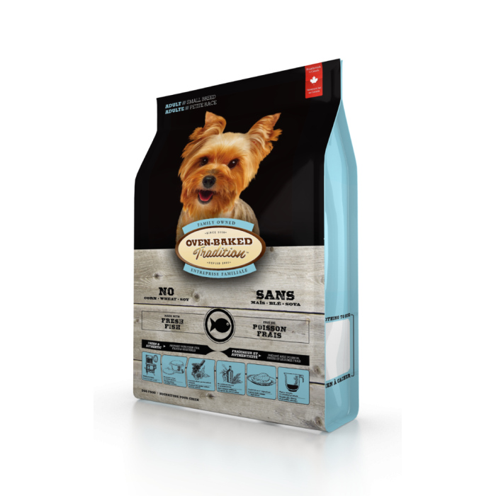 Oven-Baked Tradition сухой корм для собак малых пород со свежего мяса рыбы 5,67кг.