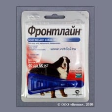 FrontLine (Фронтлайн) Spot On XL краплі п\п для собак від 40 до 60кг.