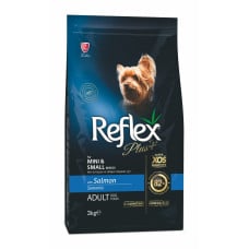 Рефлекс Плюс Полноценный сухой корм для собак малых пород с лососем 3кг.