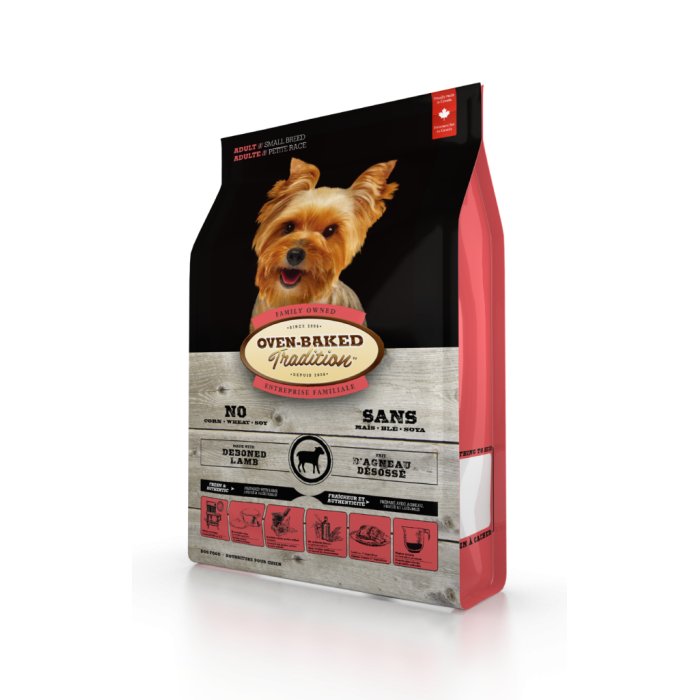 Oven-Baked Tradition сухой корм для собак малых пород со свежего мяса ягненка 5,67кг.